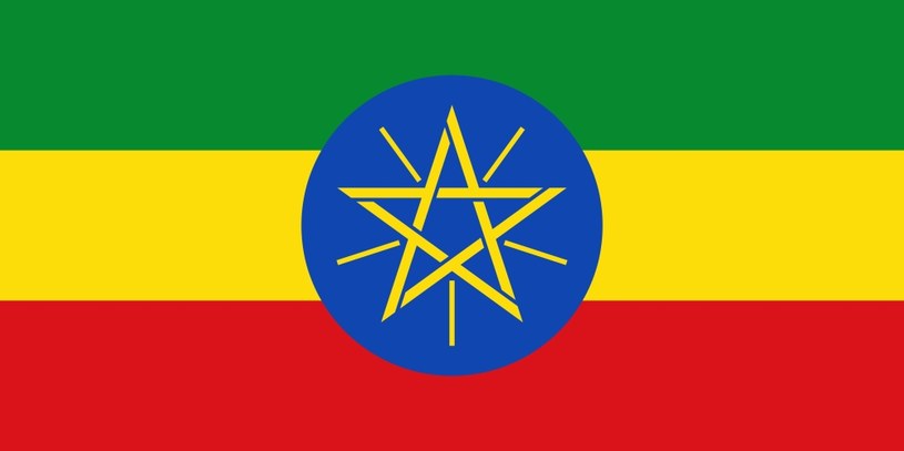 Flaga Etiopii /123/RF PICSEL