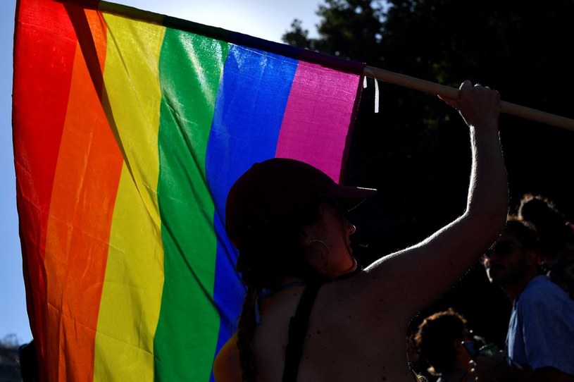 Flaga LGBT; zdj. ilustracyjne /Pau BARRENA / AFP
