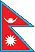 Flaga Nepalu /Encyklopedia Internautica