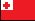 Flaga państwa Tonga /Encyklopedia Internautica