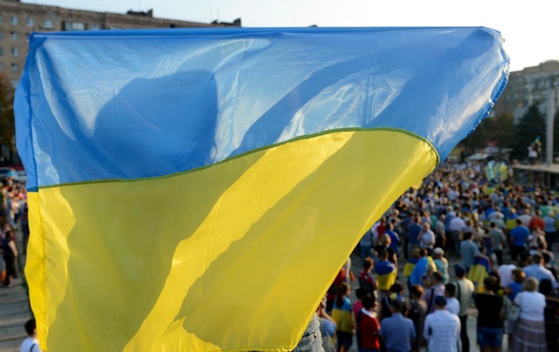 Flaga Ukrainy; zdj. ilustracyjne /AFP
