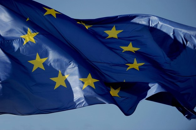 Flaga Unii Europejskiej /THIERRY SUZAN /PAP/Photoshot