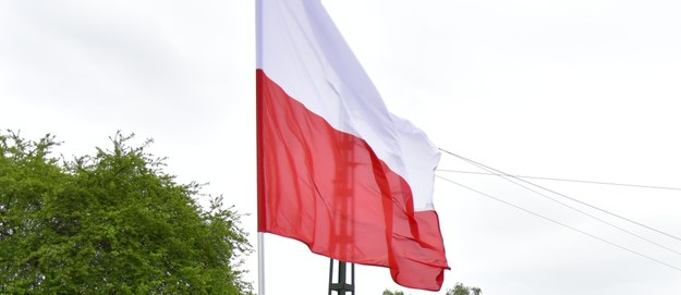 Flaga w drodze do Zakopanego /Paweł Gąsior /RMF FM