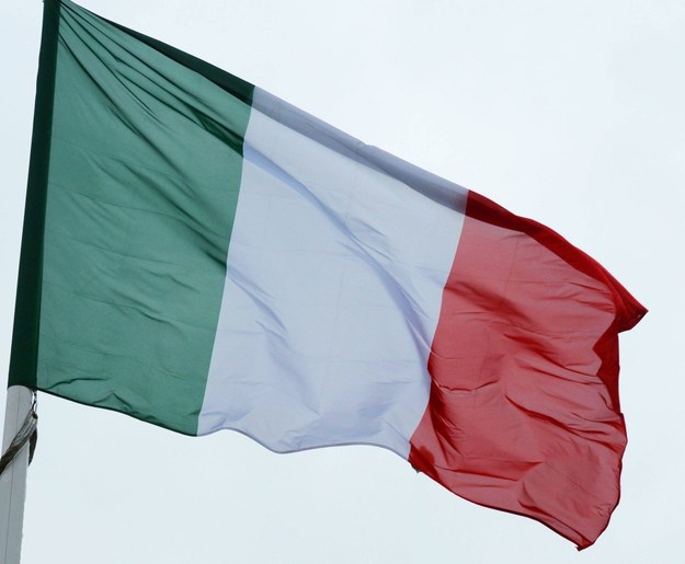 Flaga Włoch /WINFRIED ROTHERMEL /PAP/EPA