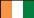 Flaga Wybrzeża Kości Słoniowej /Encyklopedia Internautica
