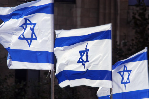 Flagi Izraela /	Rafael Ben-Ari /PAP/Photoshot