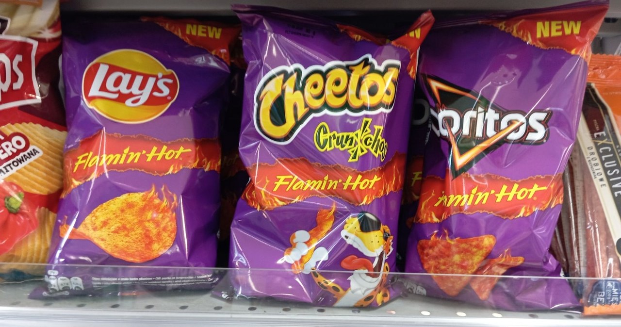 Flaming Hit Cheetos w Żabce! /Materiały autorki /INTERIA.PL