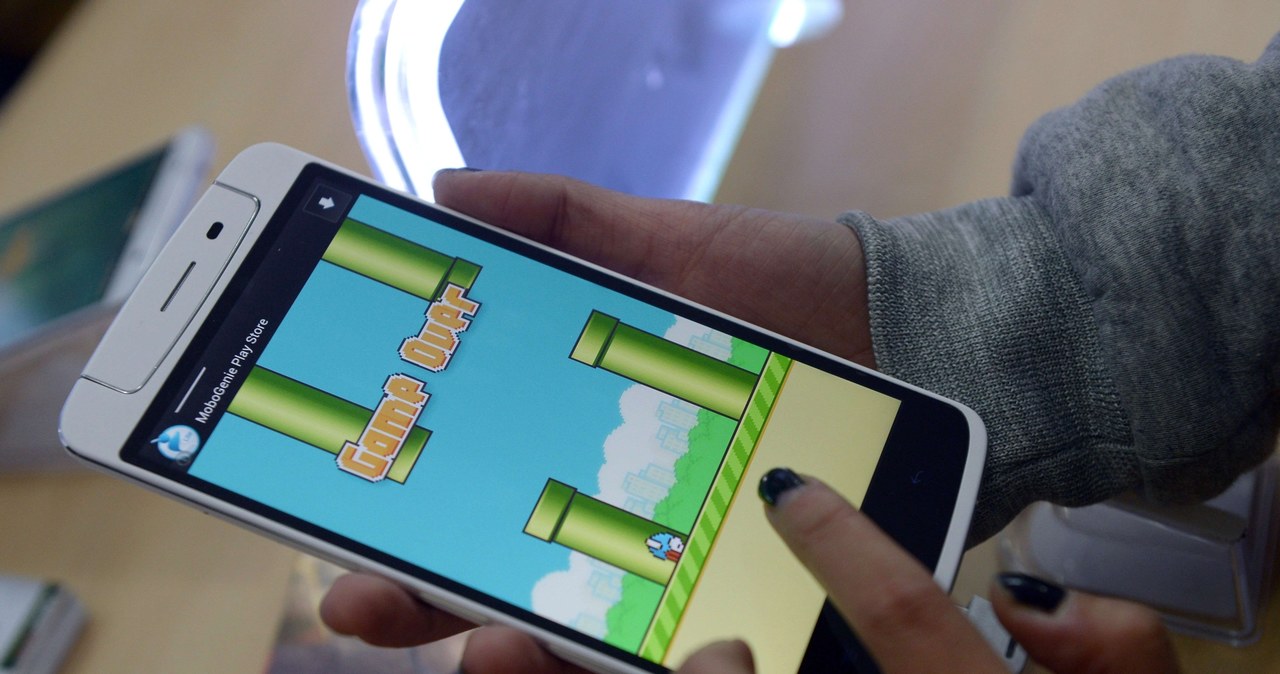 Flappy Bird - prosta mechanika okazała się kluczem do sukcesu /AFP