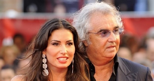 Flavio Briatore z małżonką Elisabettą Gregoraci /AFP