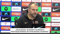 Flick przed meczem z Rayo: Nie skupiam się teraz na tabeli La Liga. WIDEO