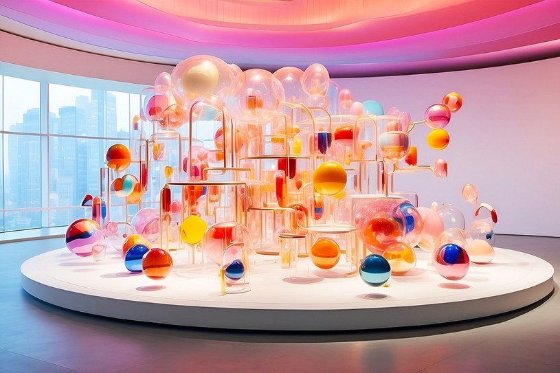 Floating Glass Museum /Luca Curci Architects  /materiały prasowe