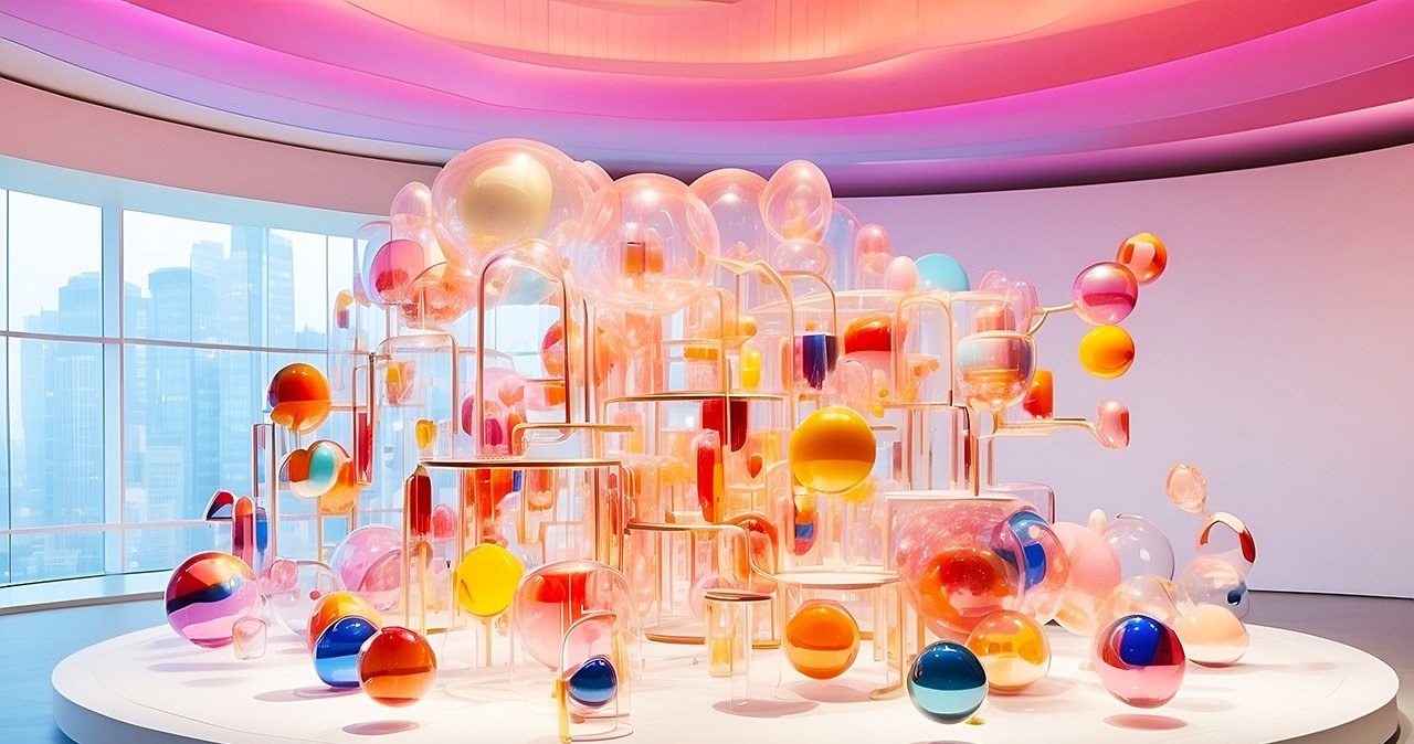 Floating Glass Museum /Luca Curci Architects  /materiały prasowe