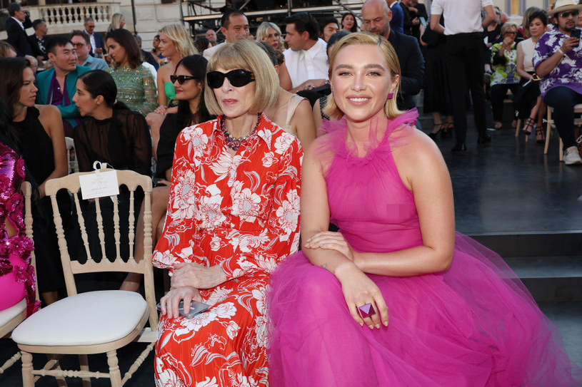 Florence Pugh i Anna Wintour / Jacopo Raule / Contributor /Getty Images