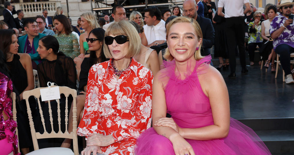 Florence Pugh i Anna Wintour / Jacopo Raule / Contributor /Getty Images