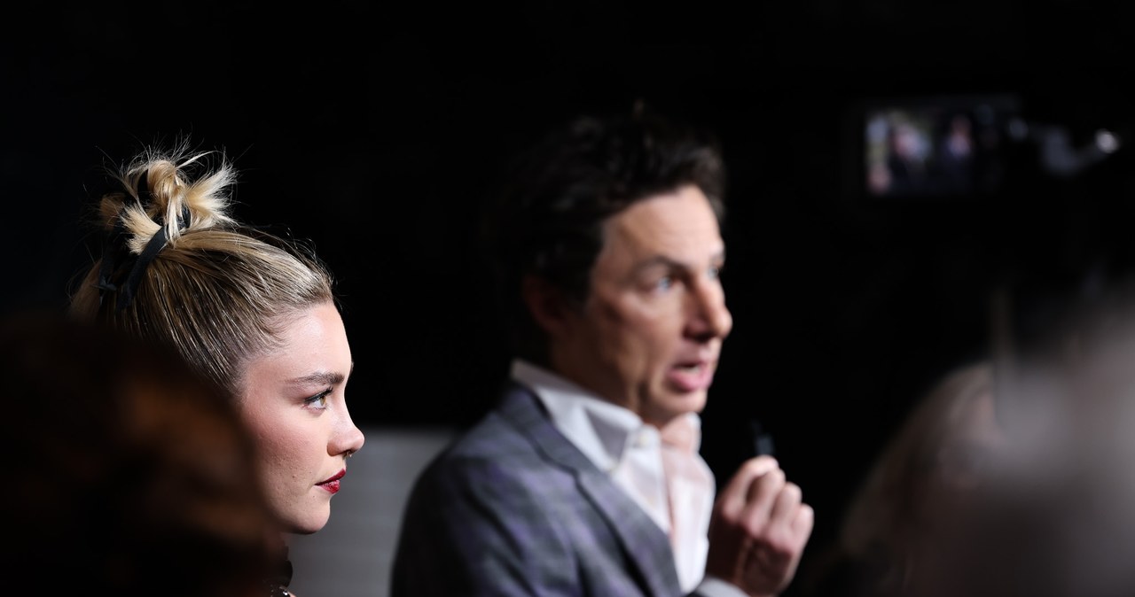 Florence Pugh i Zach Braff /David M. Benett/Max Cisotti/Dave Benett/WireImage /Getty Images