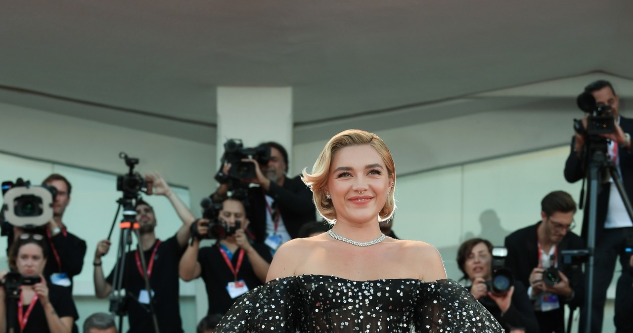 Florence Pugh na festiwalu filmowym w Wenecji /Getty Images