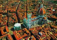 Florencja, stare miasto i katedra Santa Maria del Fiore /Encyklopedia Internautica