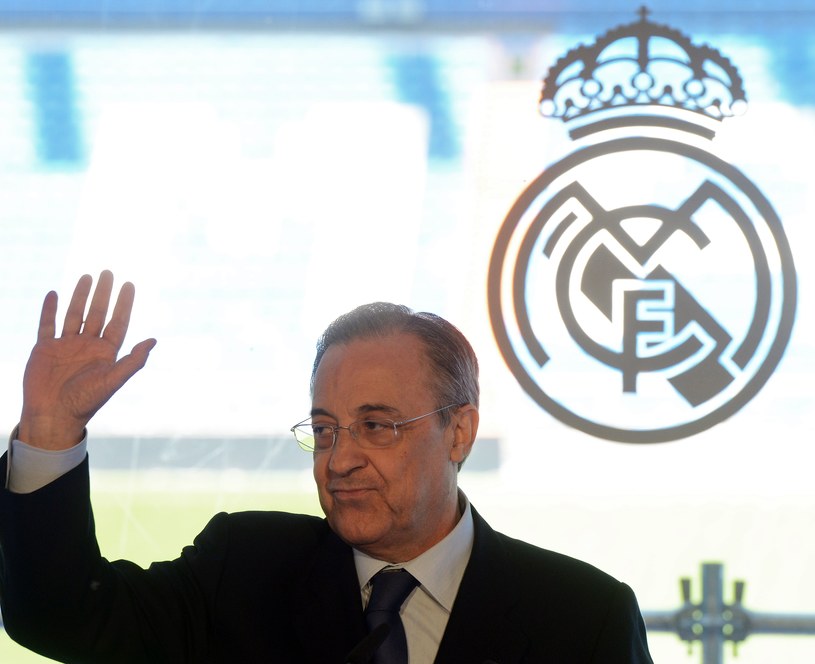 Florentino Perez, prezes Realu Madryt /AFP