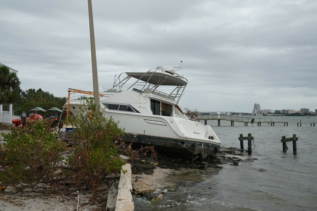 Floryda przed spodziewanym uderzeniem huraganu Milton / BRYAN R. SMITH /East News