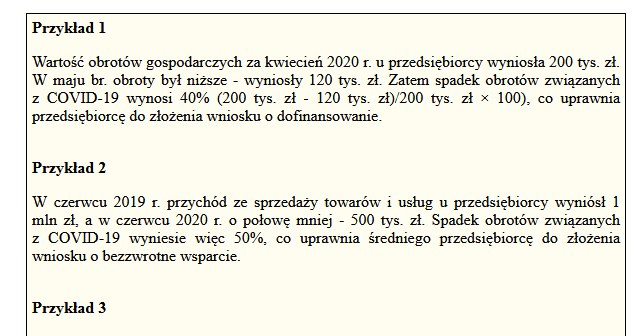 Fnansowania kapitału obrotowego wynosi 3 miesiące /Gazeta Podatkowa