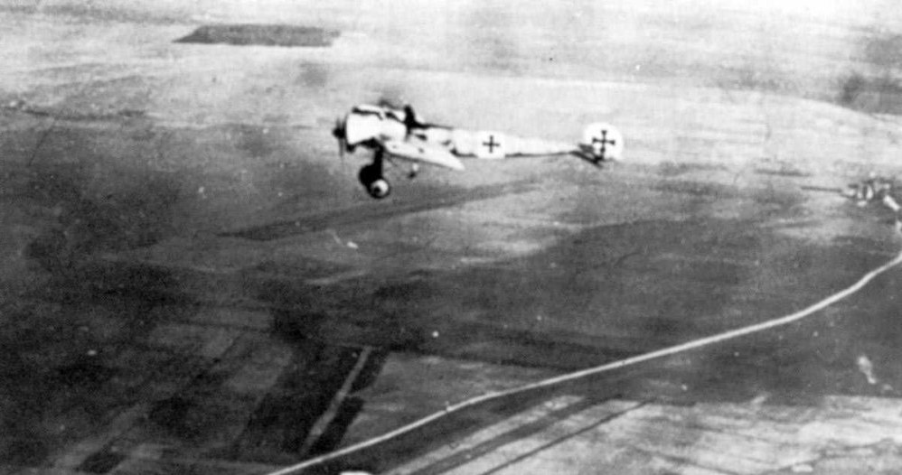 Fokker Eindecker w misji nad frontem /Wikimedia Commons /materiały prasowe