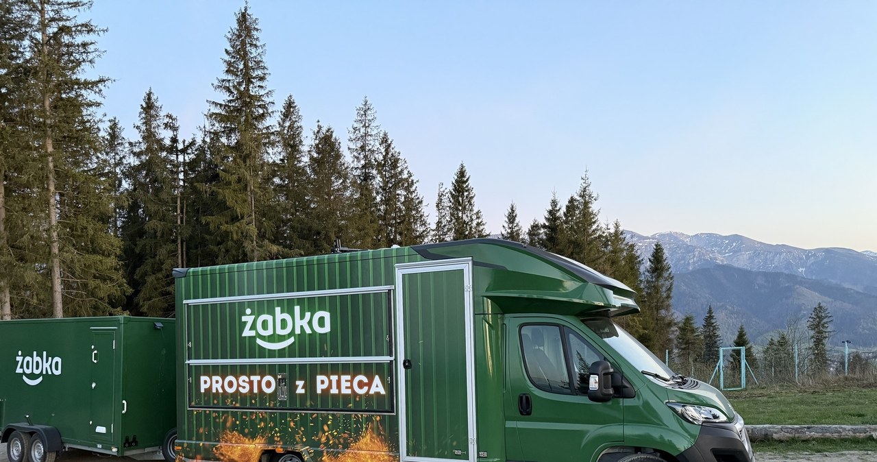 Food truck Żabki ruszył w Polskę /Żabka /materiały prasowe
