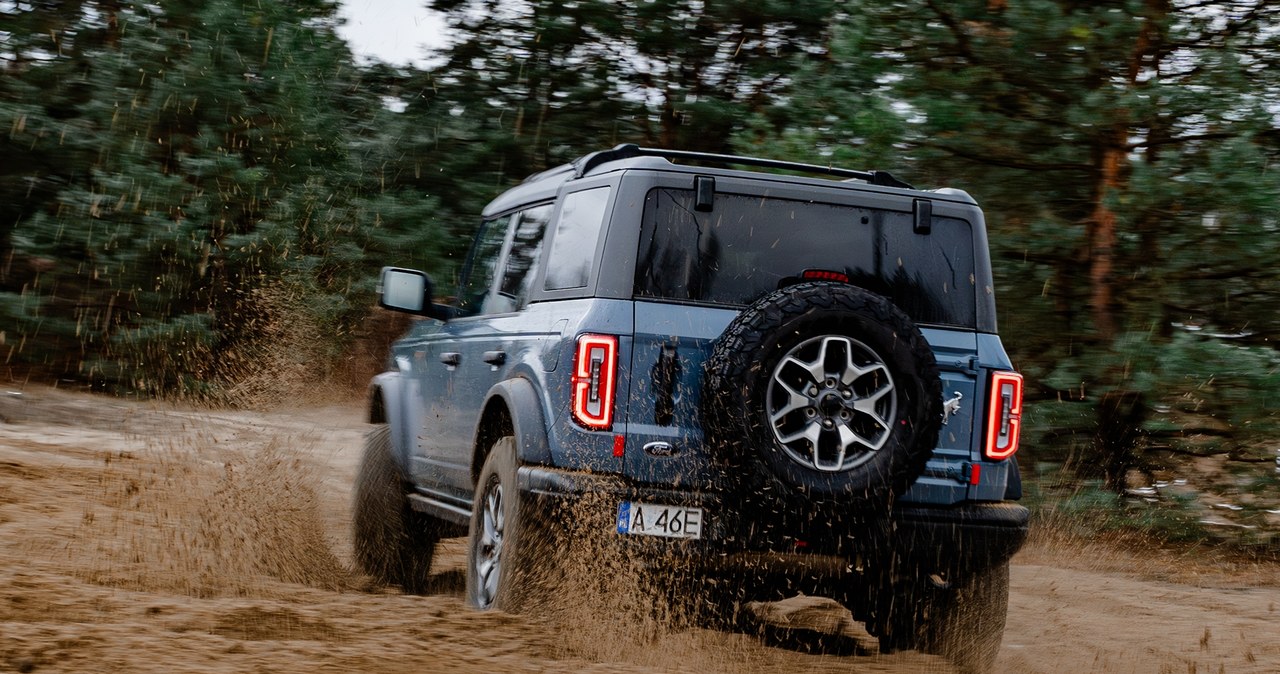 Ford Bronco to ikona bezdroży. W Europie oferowana jest dopiero od niedawna. /Jan Guss-Gasiński