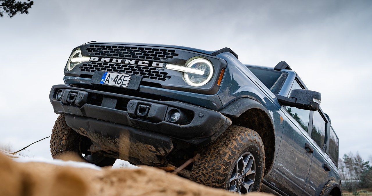 Ford Bronco zadebiutował w Europie w dwóch wersjach wyposażenia - Outer Banks oraz Badlands. /Jan Guss-Gasiński