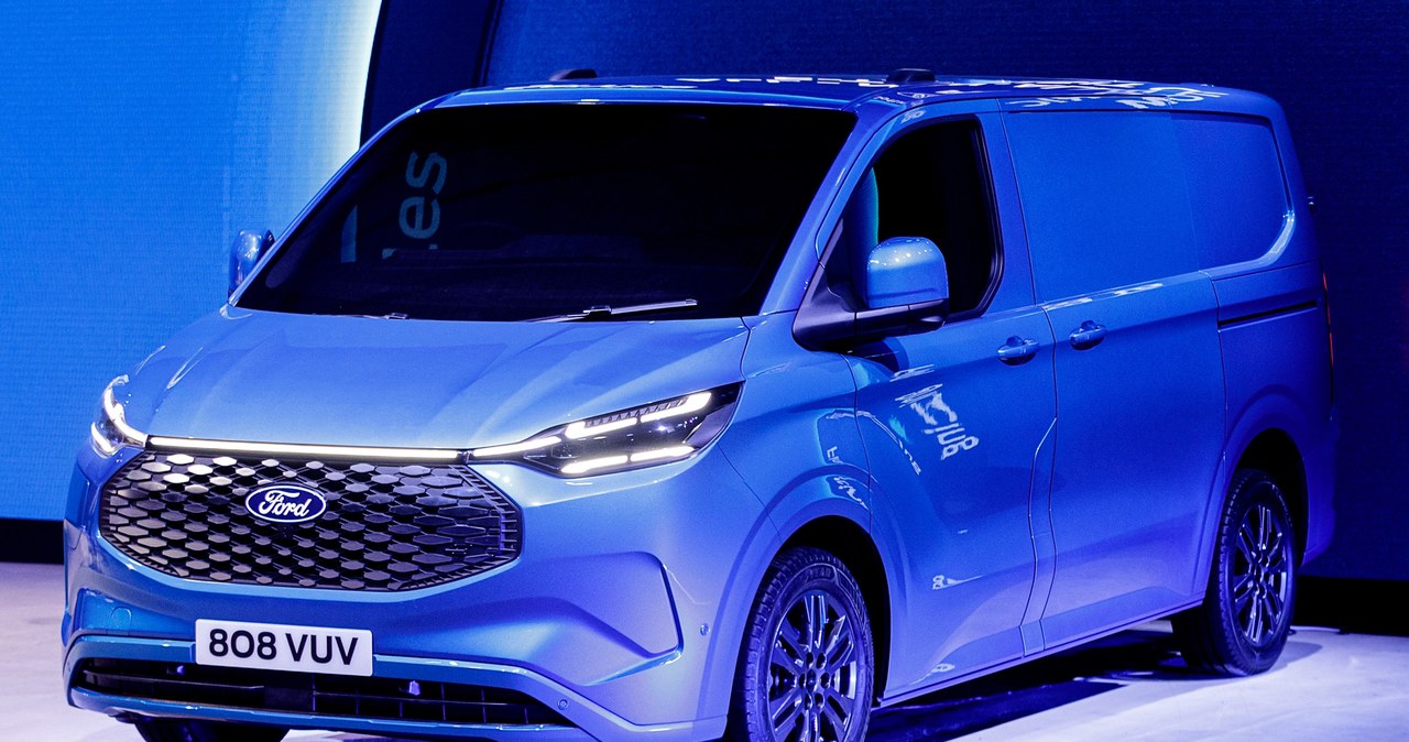 Ford E-Transit Custom /materiały prasowe