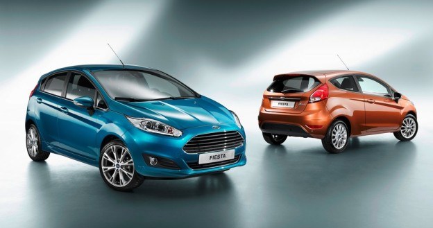 Ford Fiesta po faceliftingu /Ford