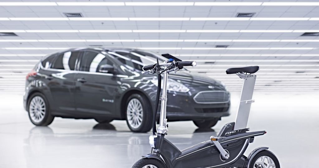 Ford i jego wizja roweru (jednośladu?) przyszłości /materiały prasowe