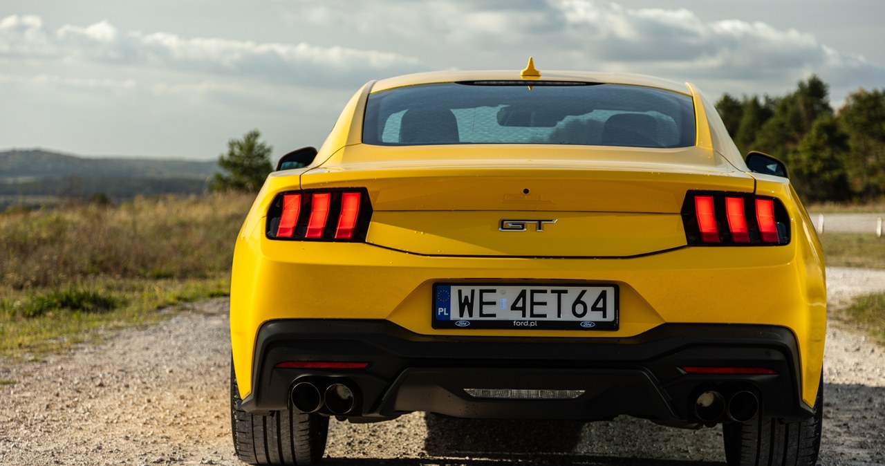 Ford Mustang GT /Michał Jaroń /INTERIA.PL