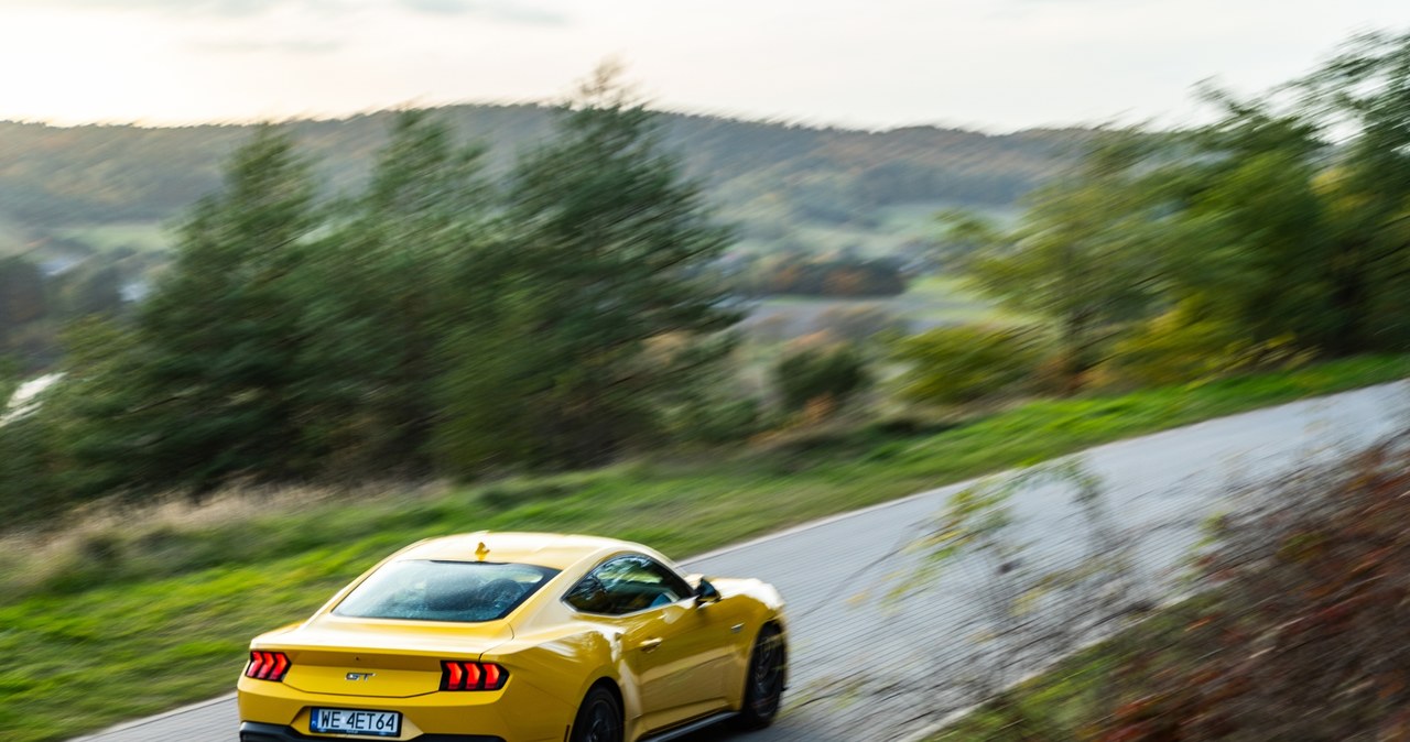 Ford Mustang GT /Michał Jaroń /INTERIA.PL