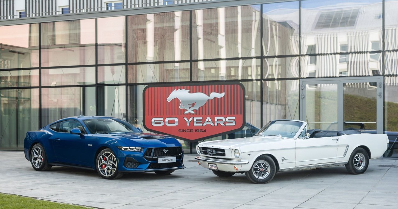 Ford Mustang obecny jest na rynku od 1964 roku. W tym roku kończy 60 lat. /materiały prasowe