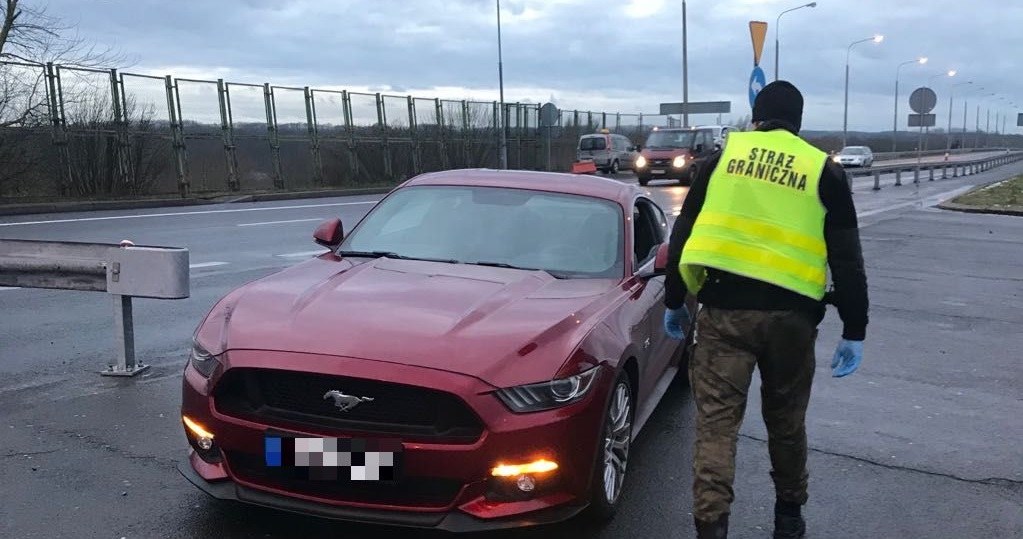 Ford Mustang skradziony w Niemczech /Policja
