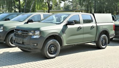 Ford Ranger dla polskiego wojska. Tym razem auta nie lśnią chromem