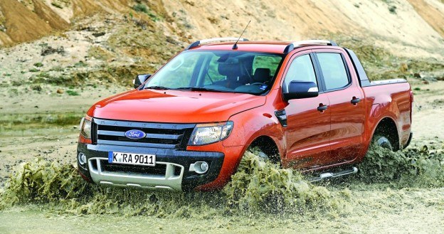 Ford Ranger jako pierwszy pikap zdobył 5 gwiazdek w testach zderzeniowych Euro NCAP. /Motor