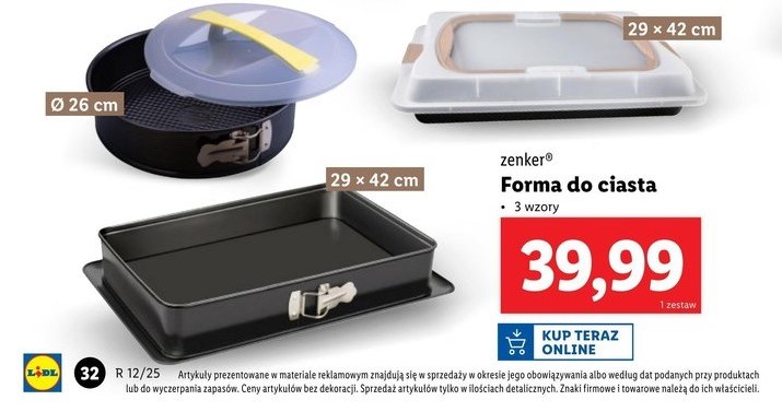 Forma do ciast w Lidlu /Lidl /INTERIA.PL