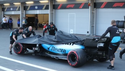 Formuła 1. Grand Prix Azerbejdżanu: Kubica wystartował z alei serwisowej