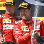 Formuła 1: Podwójny sukces Ferrari. Vettel i Raikkonen zajęli dwa czołowe miejsca