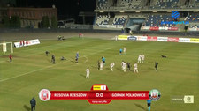 Fortuna 1 Liga. Apklan Resovia - Górnik Polkowice. Skrót meczu. WIDEO (Polsat Sport)