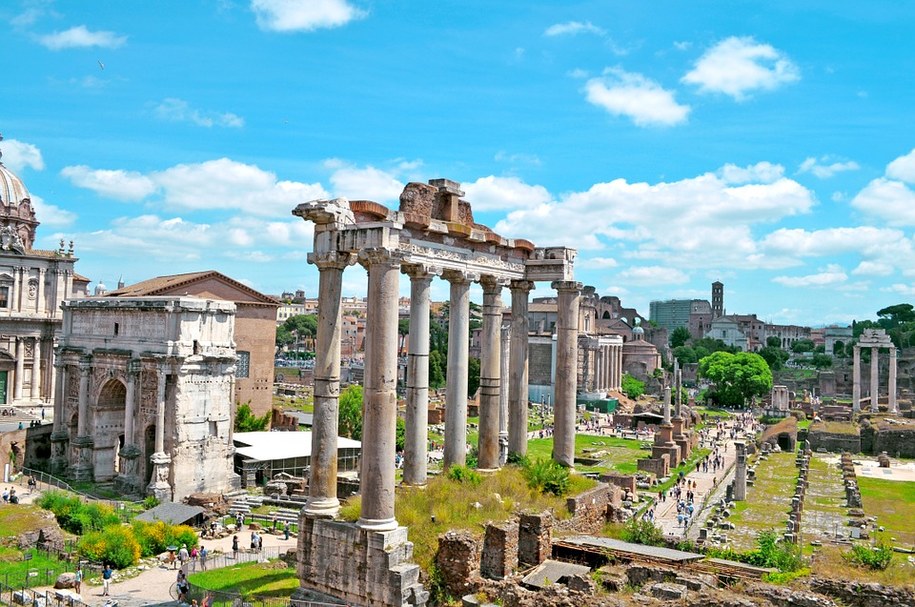 Forum Romanum dziś /foto. pixabay /