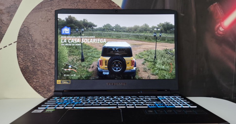 Forza Horizon 5 i Acer Predator Helios 300 /INTERIA.PL