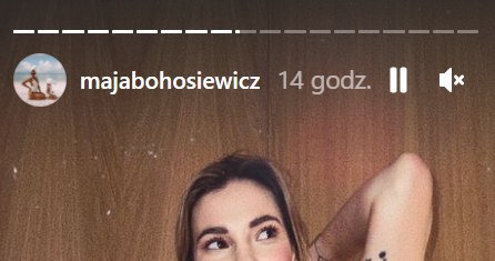 Fot.: https://www.instagram.com/majabohosiewicz/ /Instagram