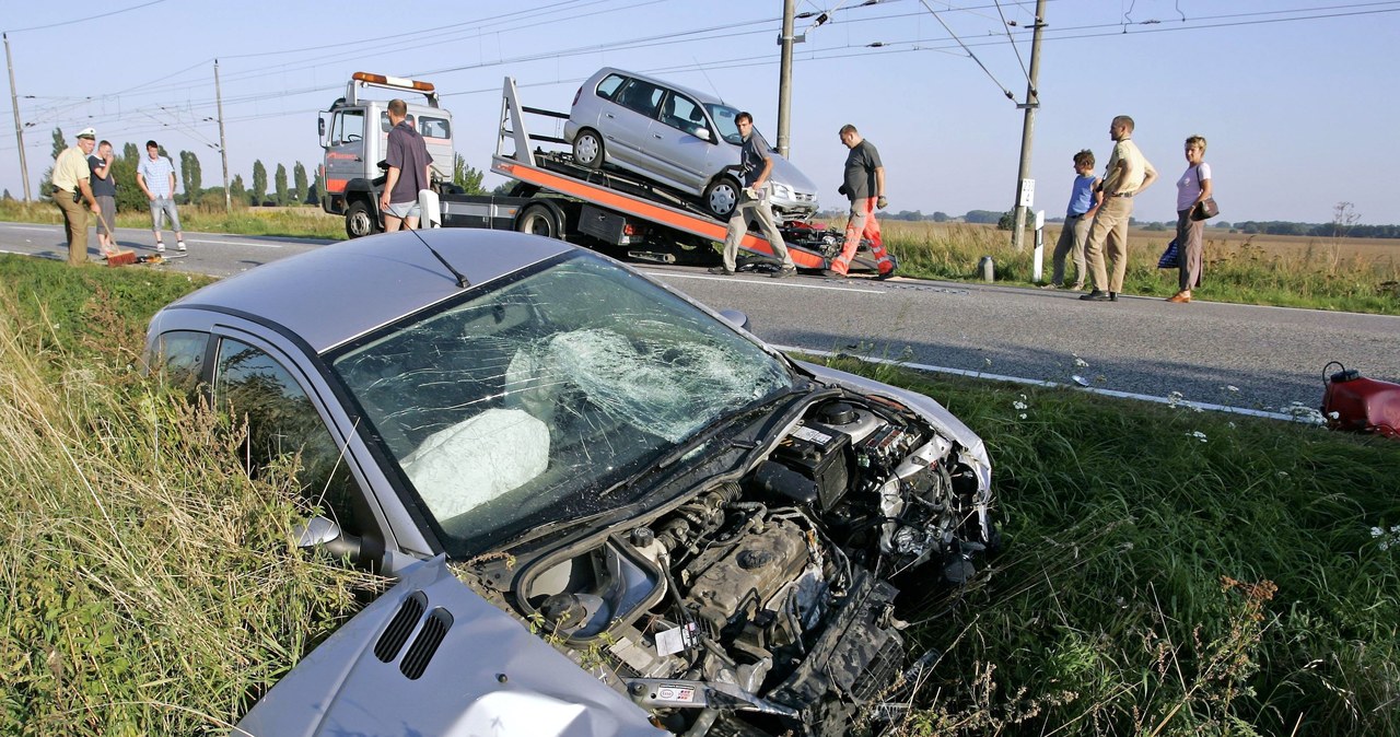 fot. ilustracyjne. Wypadek drogowy w Niemczech /Getty Images