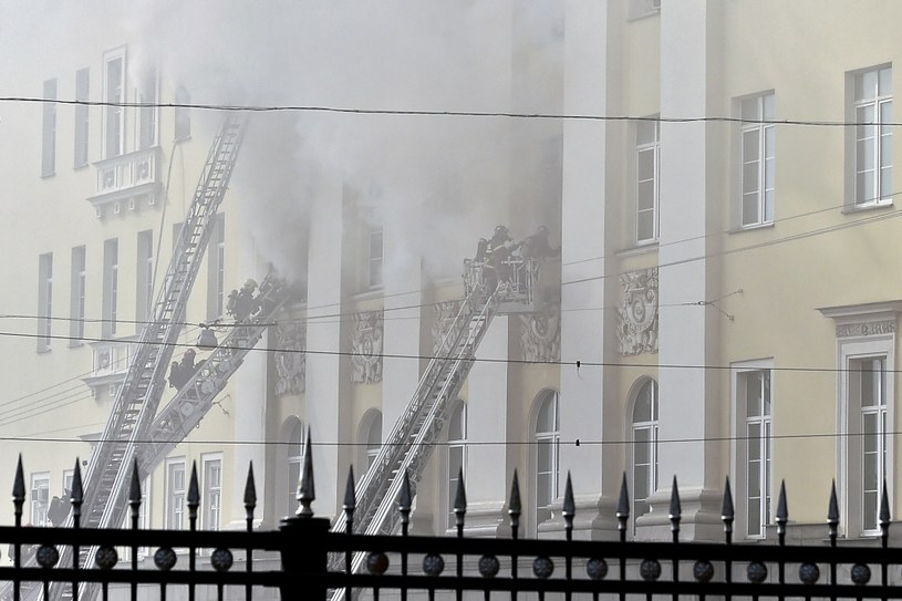 Fot. z akcji strażaków /AFP