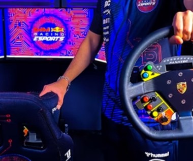 Fotel do simracingu z pełnym wyposażeniem do zgarnięcia od Red Bull Racing Esports