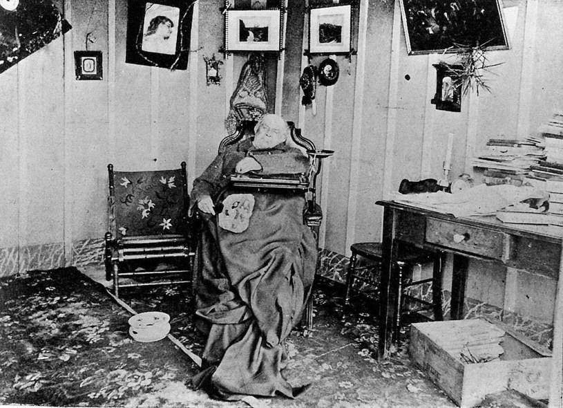 Fotografia post mortem Domingo Faustino Sarmiento