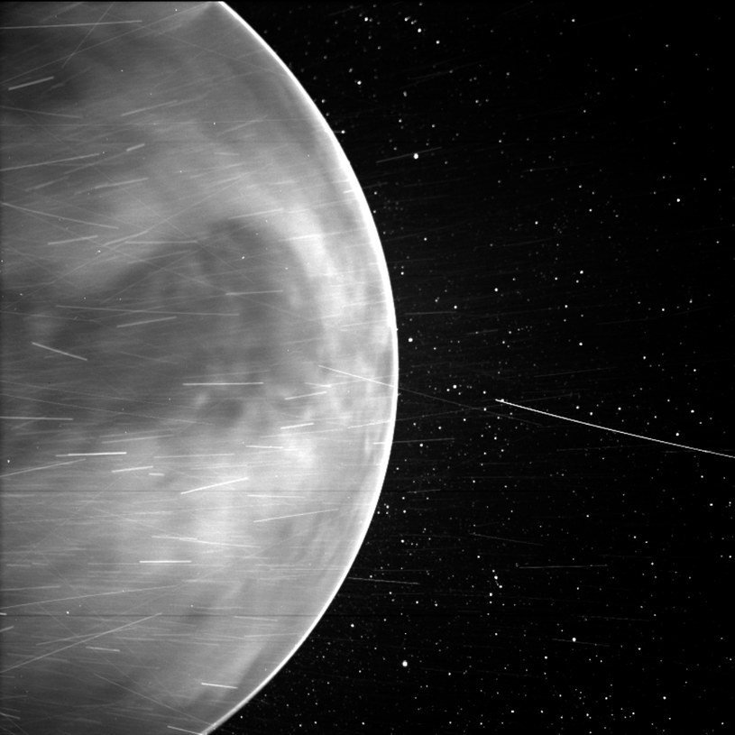 Fotografia Wenus wykonana przez Parker Solar Probe. /NASA