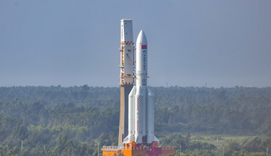 Fragment chińskiej rakiety kosmicznej w sposób niekontrolowany spadł na Ziemię